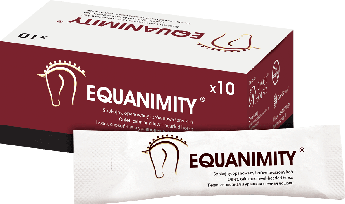 Equanimity -uspokajający preparat dla koni OVER HORSE