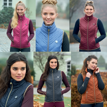 Damska kamizelka pikowana, kolekcja Covalliero jesień zima 2022