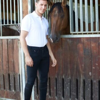 bryczesy męskie Covalliero BasicPlus czarny