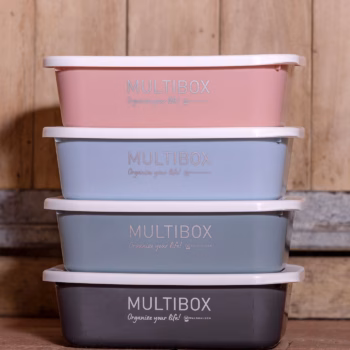 miska na paszę 3l Multibox z pokrywką ”Organize your life”,